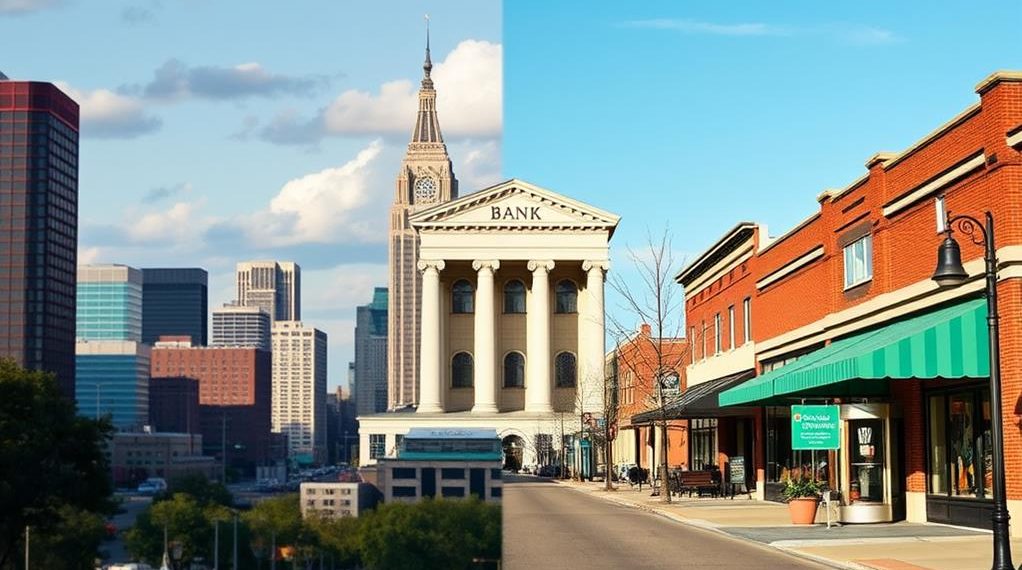 big bank vs local bank big bank vs local bank