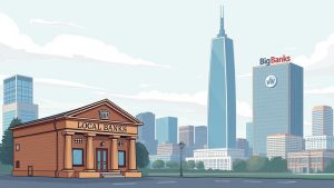 big banks vs local banks