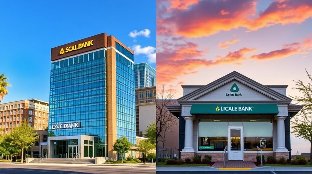 choosing local vs big banks