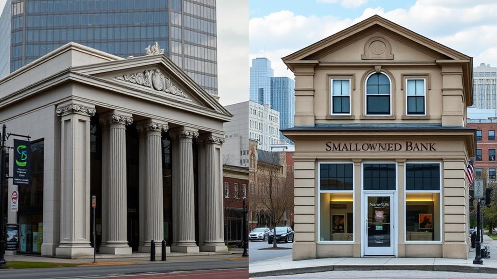 local vs big banks