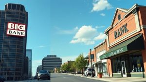 local vs big banks