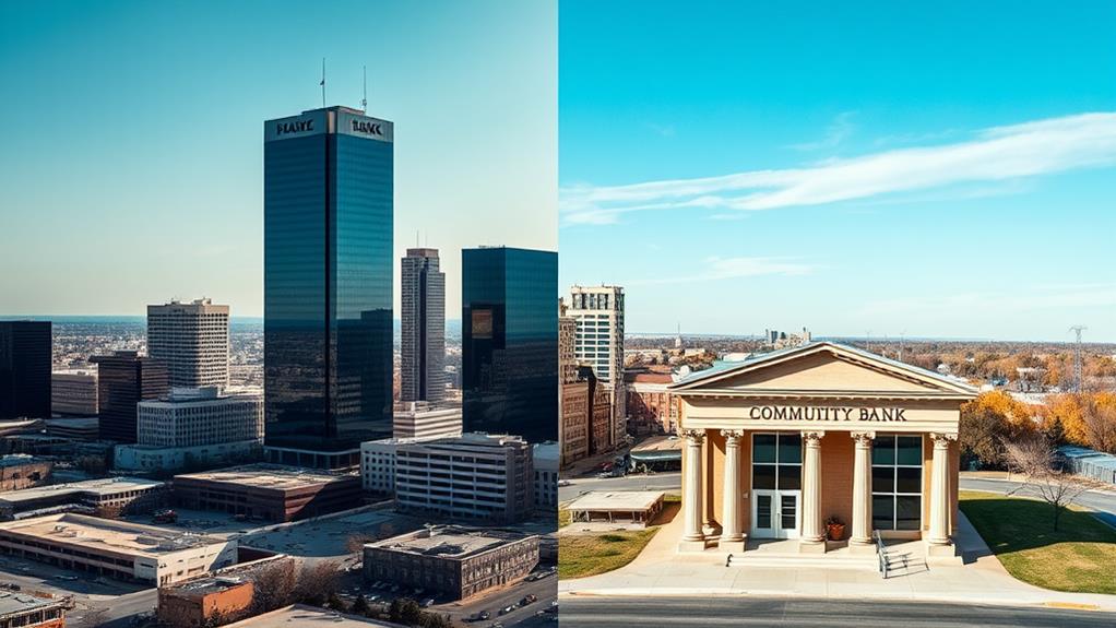 local vs big banks