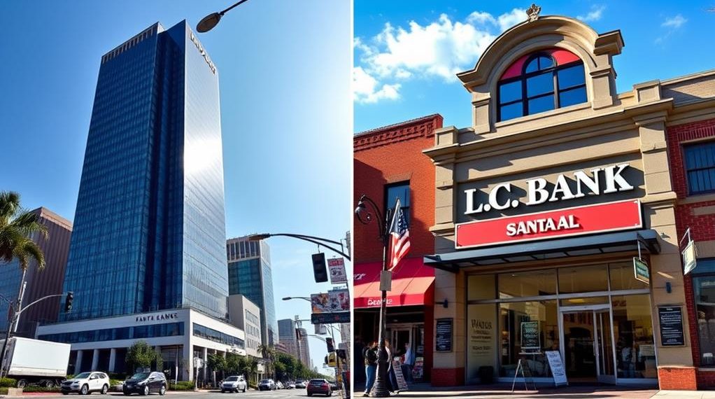 local vs big banks