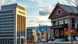 local vs big banks
