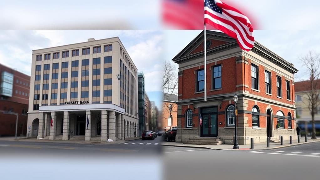 local vs big banks